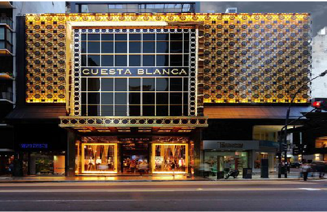 上高门头设计与商业空间的纽带。