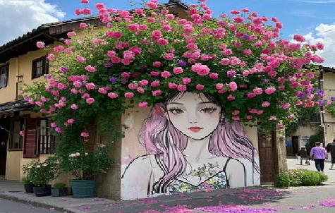 上高怎么设计网红打卡墙绘