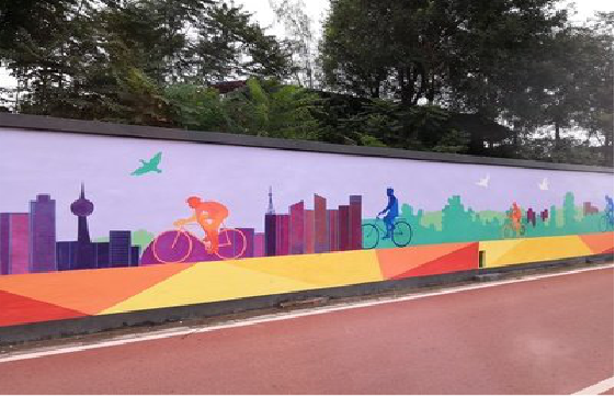 上高墙体彩绘-围墙