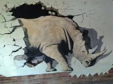 上高在墙绘中，如何绘制3D效果？