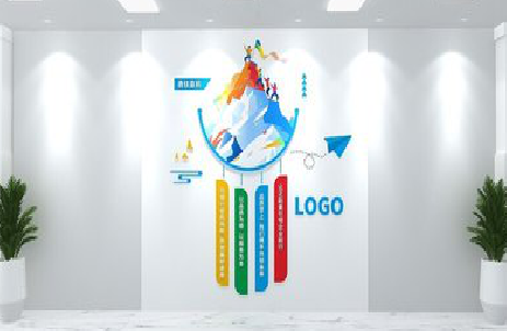 上高公司企业形象墙的工艺材料有哪些？